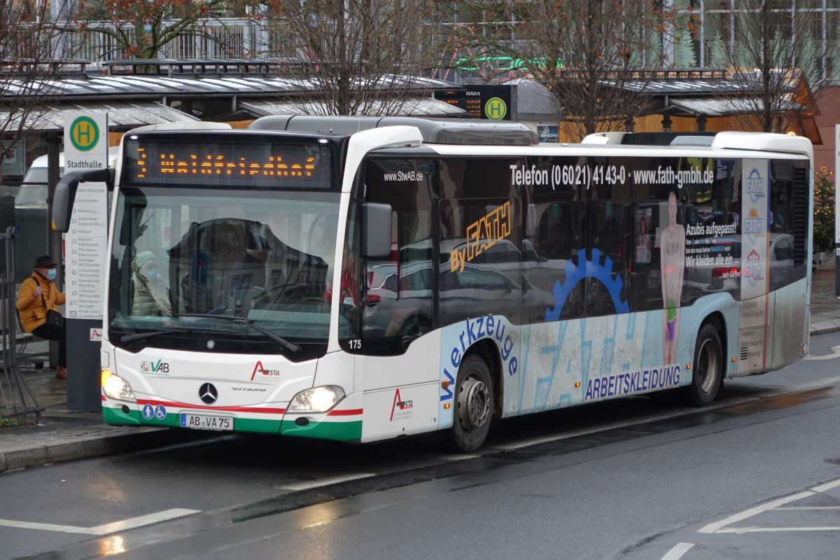 Aschaffenburg, Mercedes-Benz Citaro C2 nr. 175
