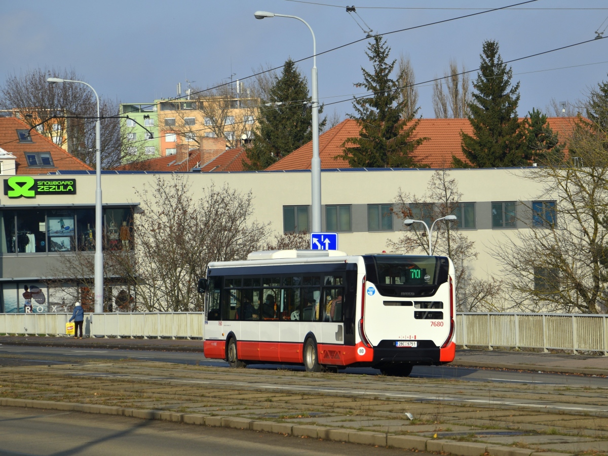 Brno, IVECO Urbanway 12M # 7680
