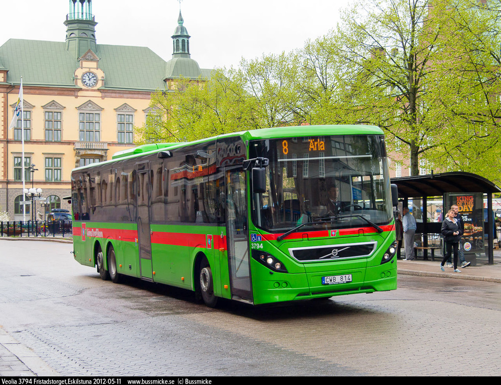 Nyköping, Volvo 8900LE № 3794