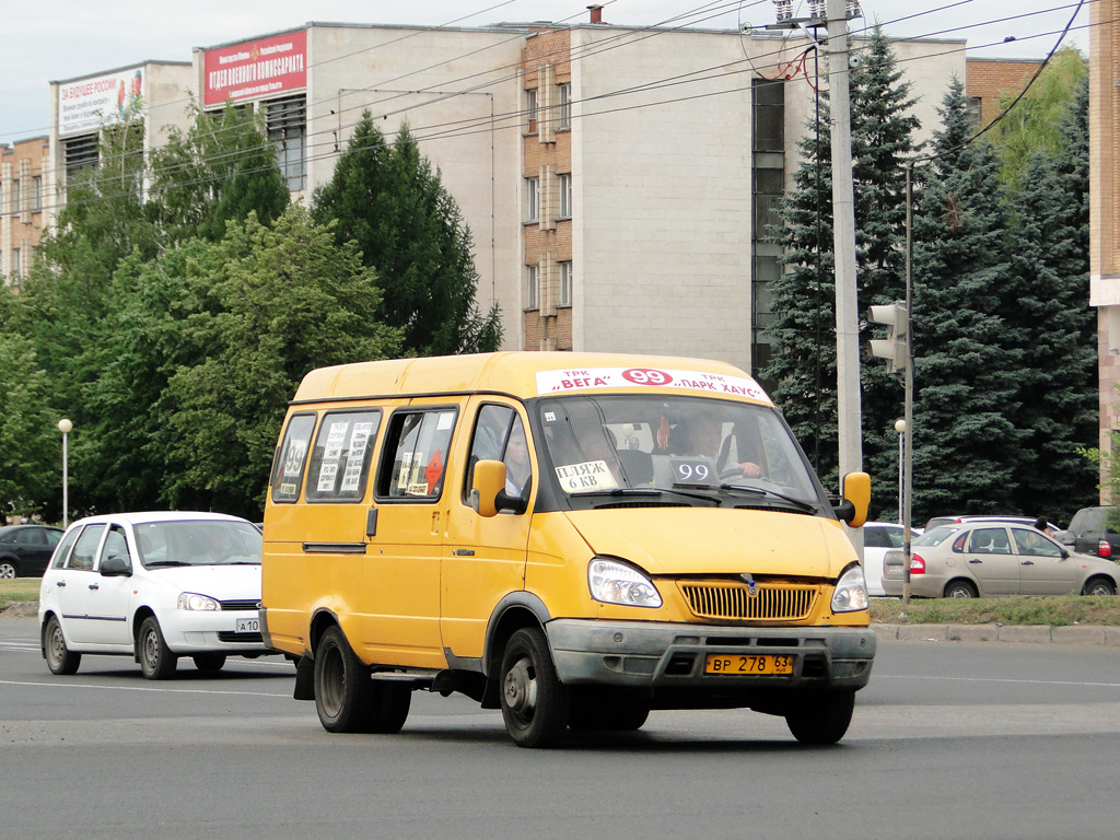 Tolyatti, GAZ-3221* # ВР 278 63