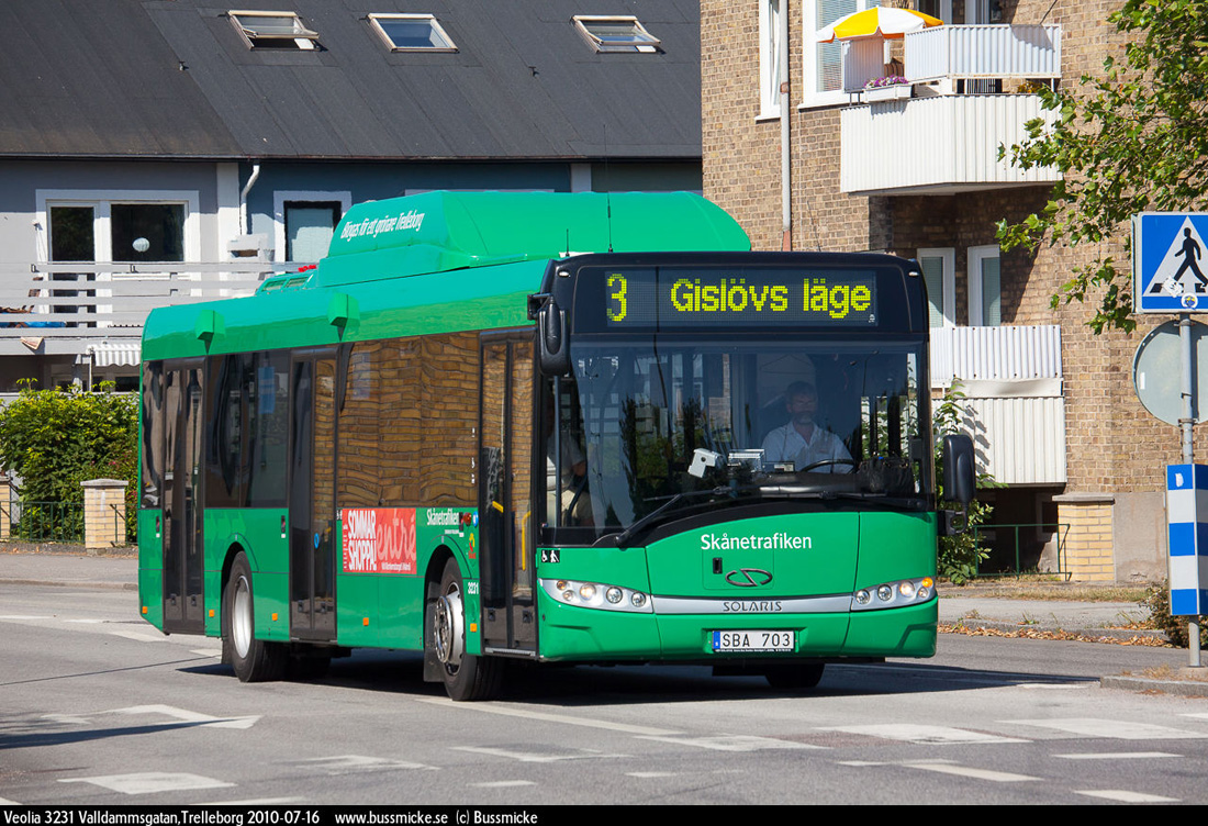 Malmö, Solaris Urbino III 12 CNG # 3231