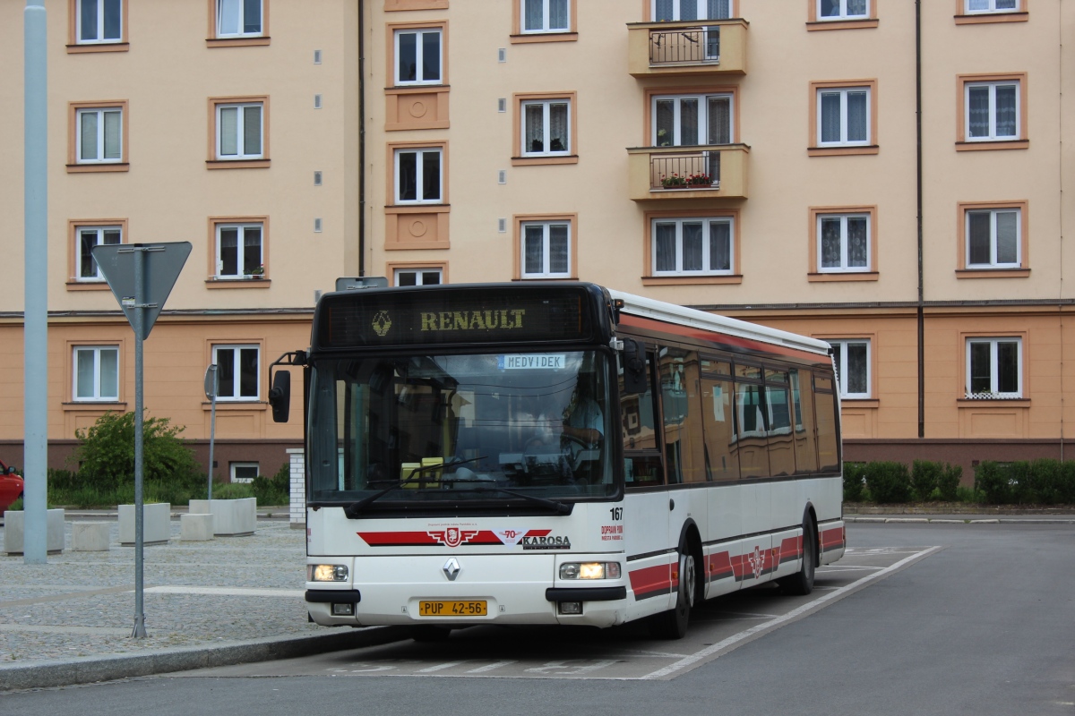 Pardubice, Karosa Citybus 12M.2070 (Renault) №: 167