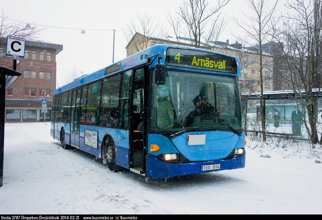 Sundsvall, Scania OmniLink CL94UB 4X2LB # 2787