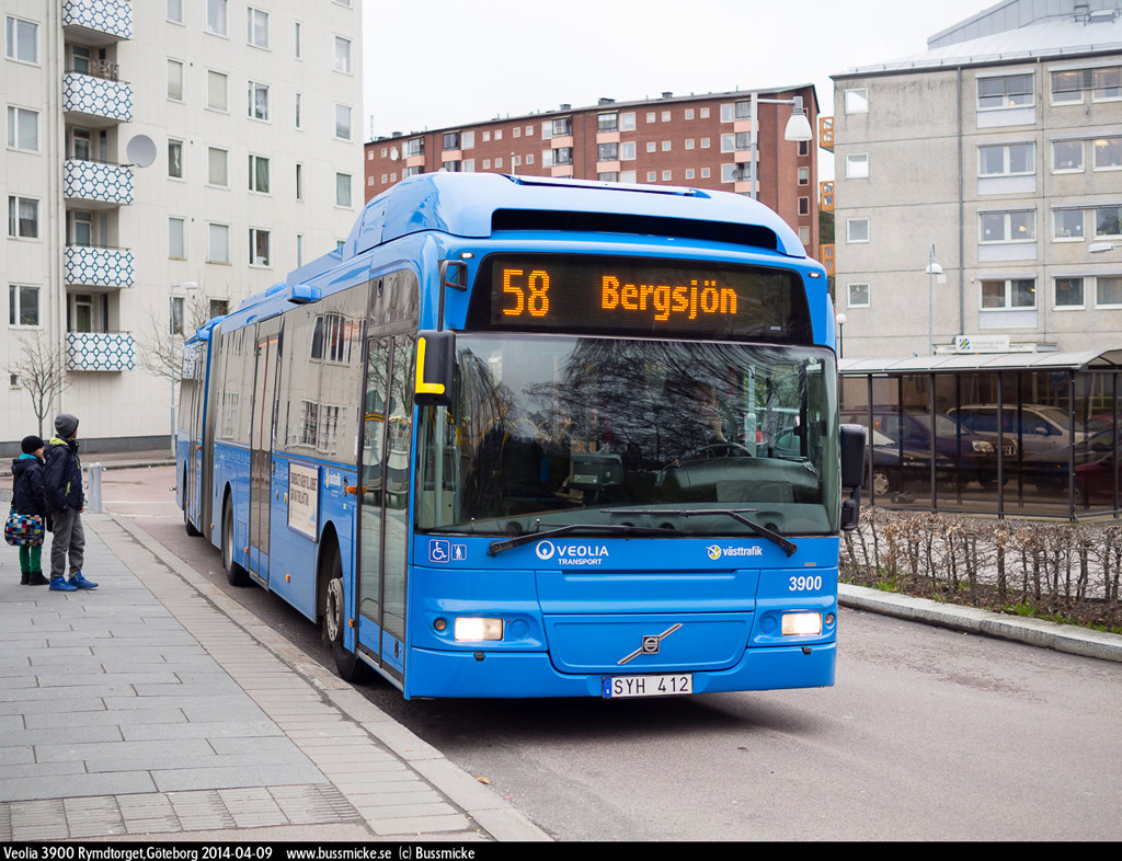 Göteborg, Volvo 7500 # 3900