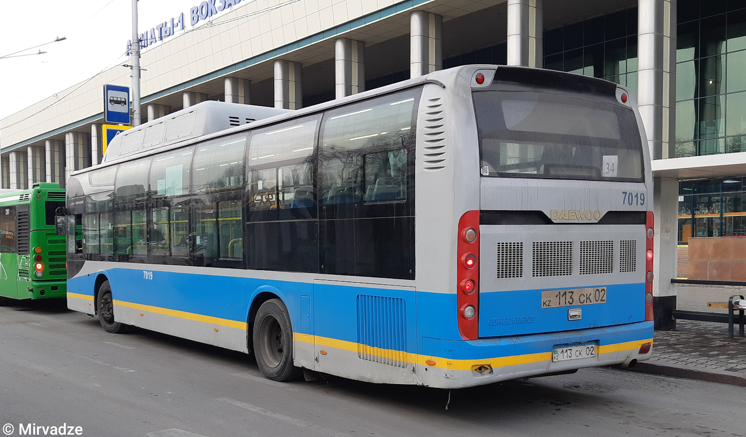 Almaty, Daewoo GDW6126CNG (СемАЗ) č. 7019