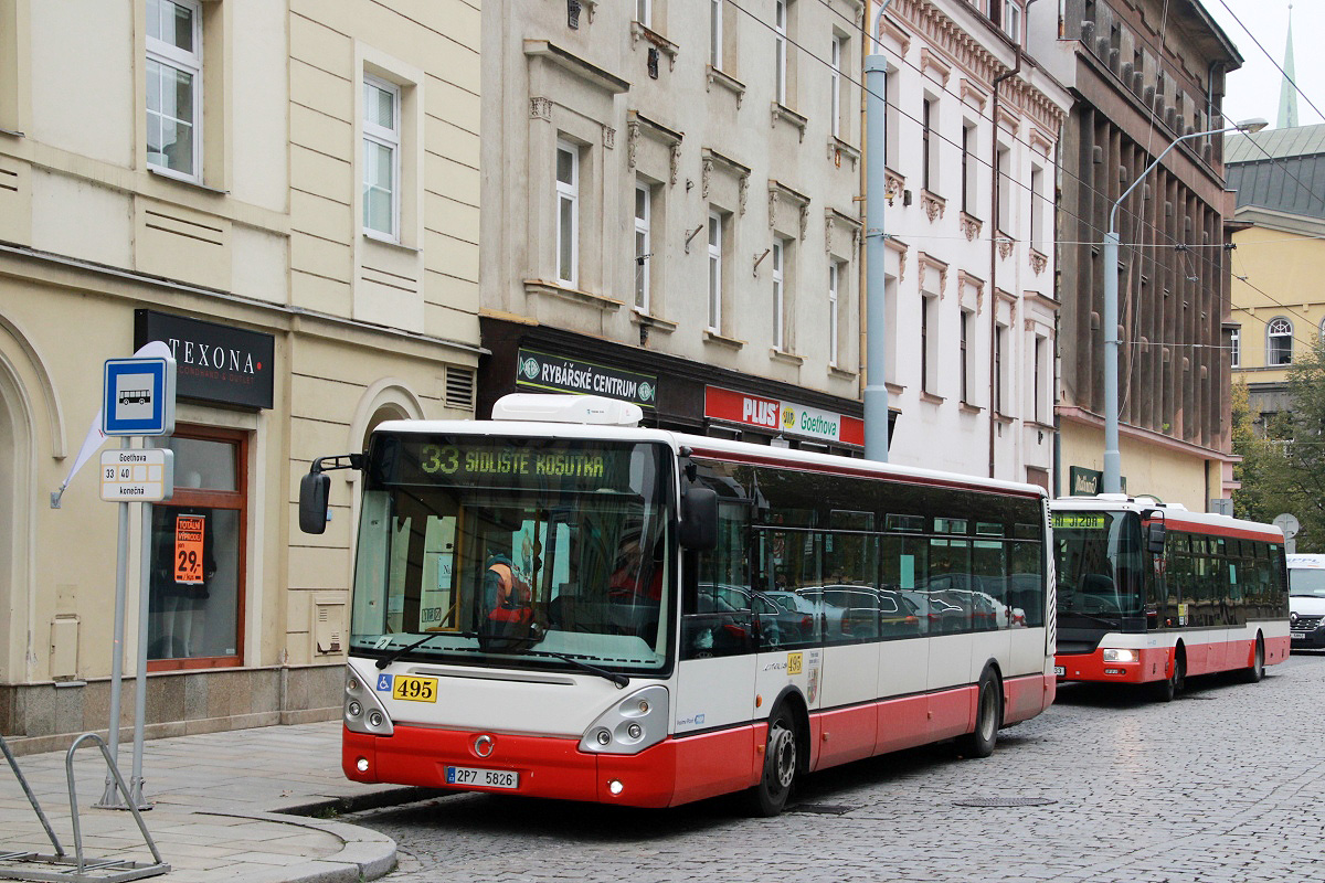 Pilsen, Irisbus Citelis 12M # 495