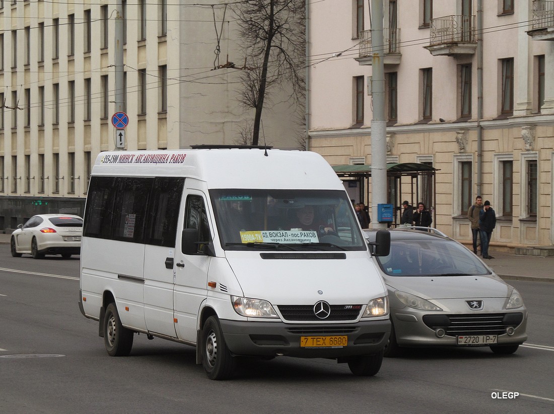 Minsk, Mercedes-Benz Sprinter 311CDI # 7ТЕХ6680