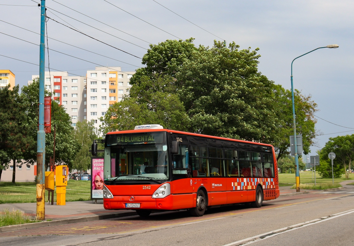 Bratislava, Irisbus Citelis 12M # 2342