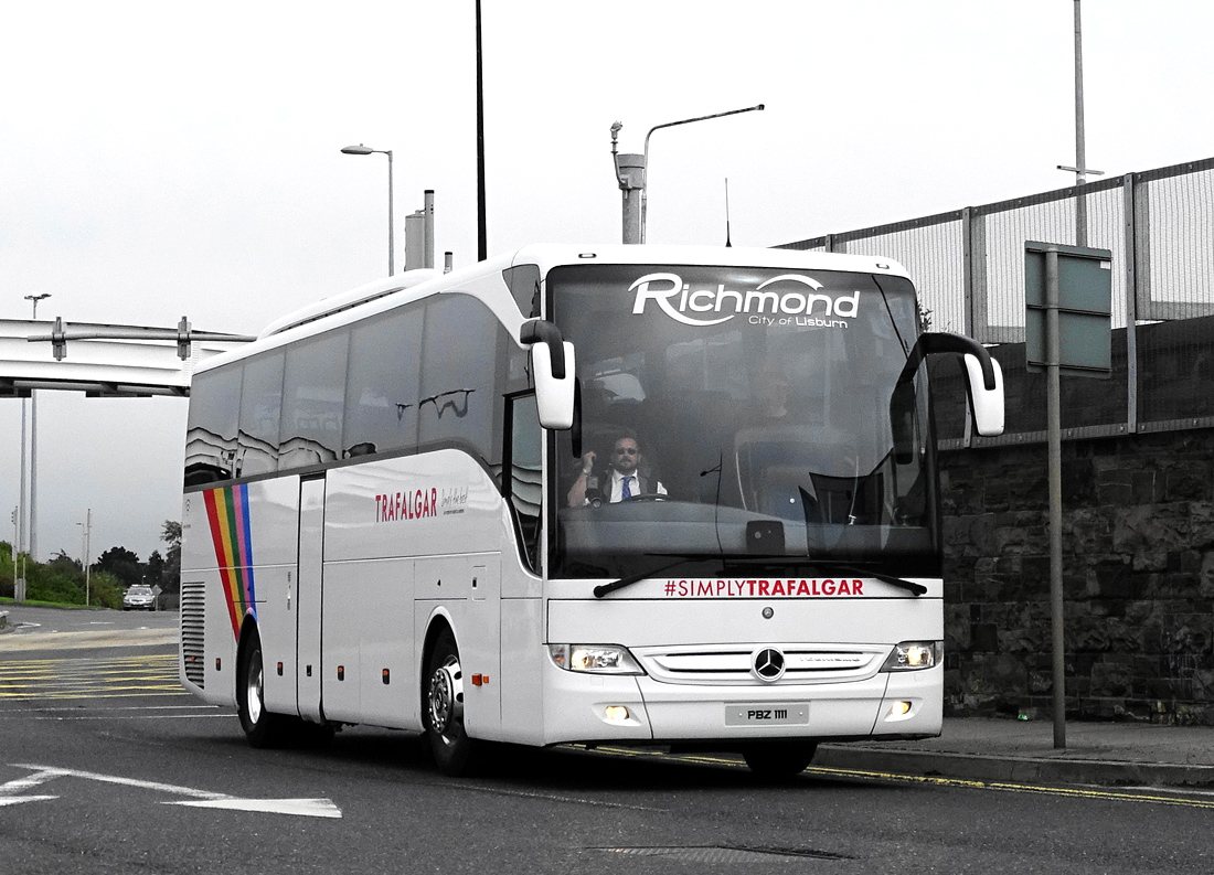 Belfast, Mercedes-Benz Tourismo 15RHD-II # PBZ 1111