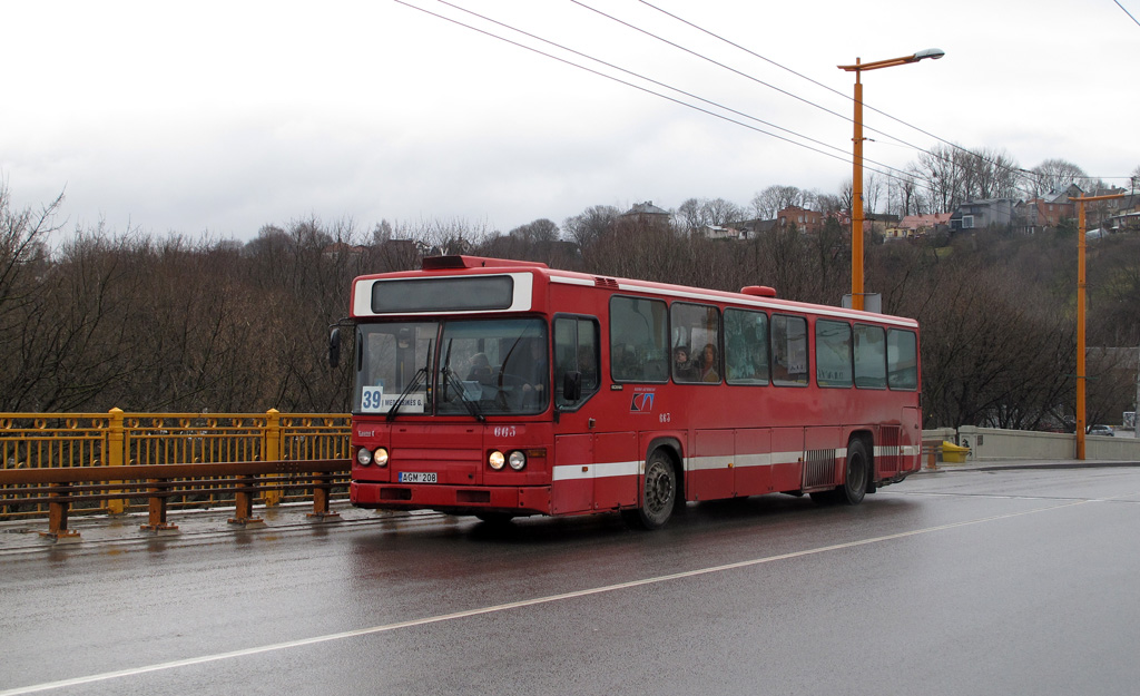 Kaunas, Scania CN113CLB № 663