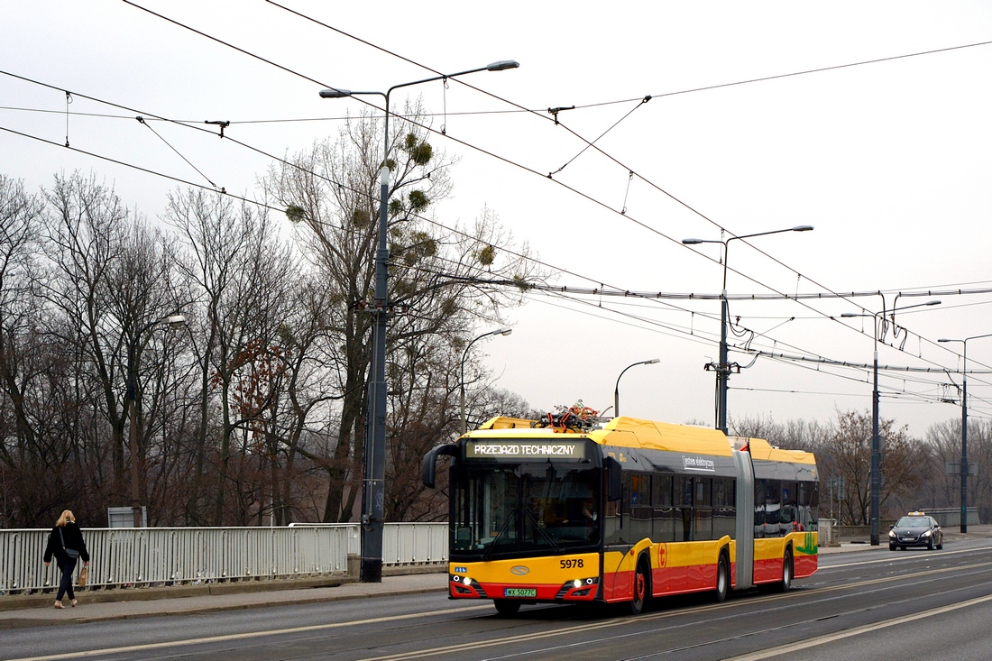 Warsaw, Solaris Urbino IV 18 electric # 5978