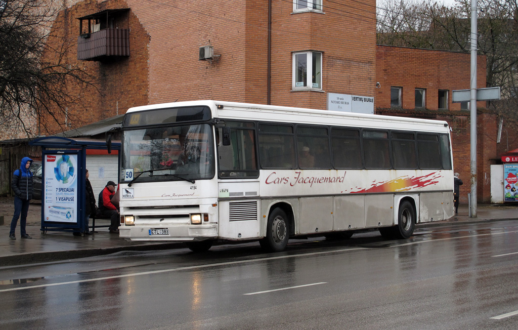 Kaunas, Renault Tracer No. ETL 383