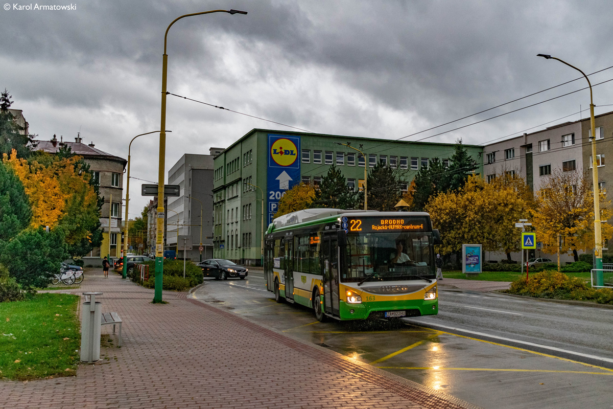 Žilina, IVECO Urbanway 12M Hybrid # 163