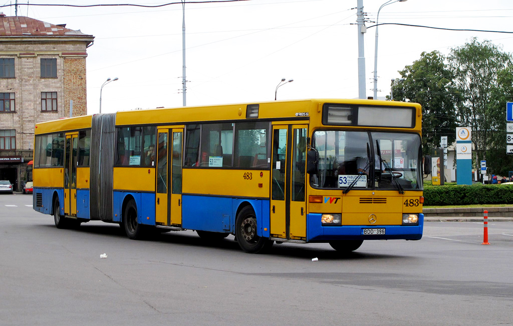 Vilnius, Mercedes-Benz O405G č. 483