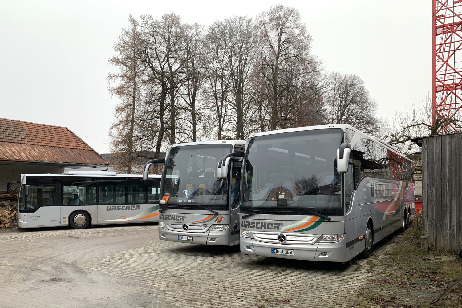 Ebersberg, Mercedes-Benz Tourismo 15RHD-II # EBE-U 1020; Ebersberg, Mercedes-Benz Tourismo 17RHD-II L # EBE-U 1060