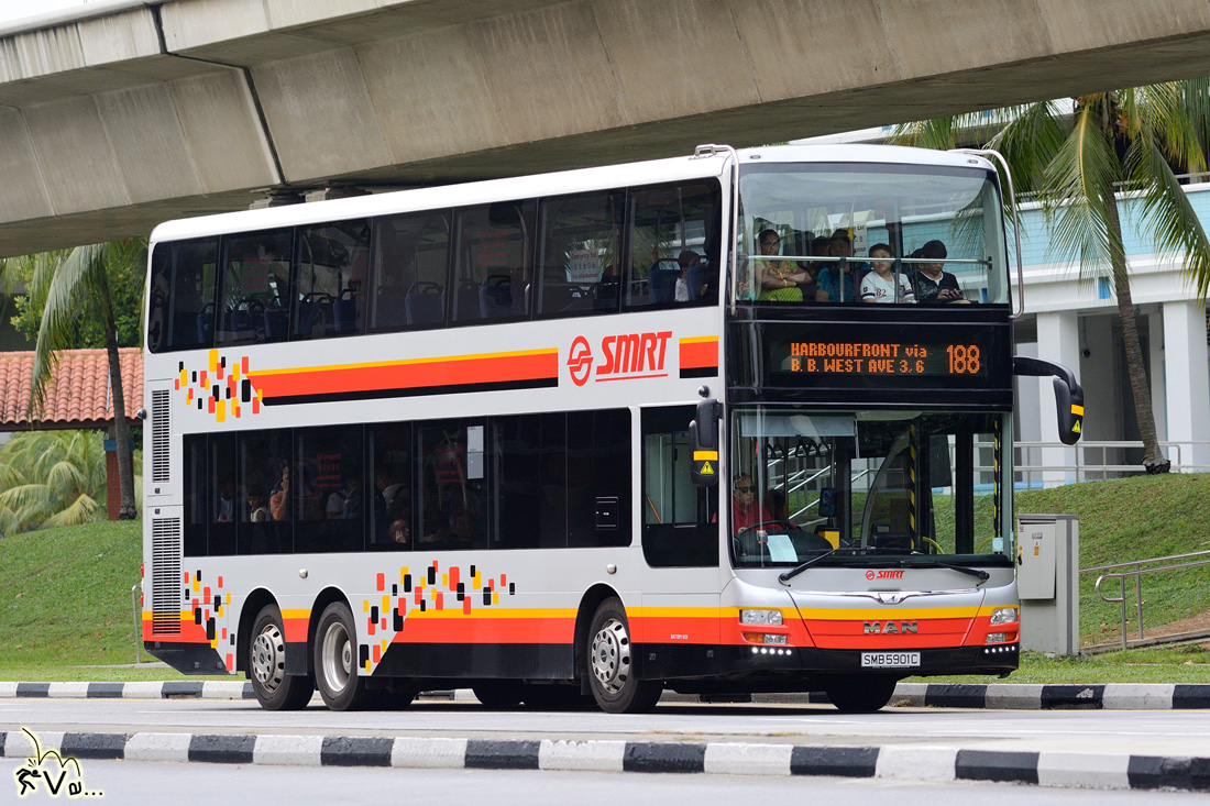 Singapore, Gemilang (MAN A95 Lion's City DD ND363F) # SMB 5901 C