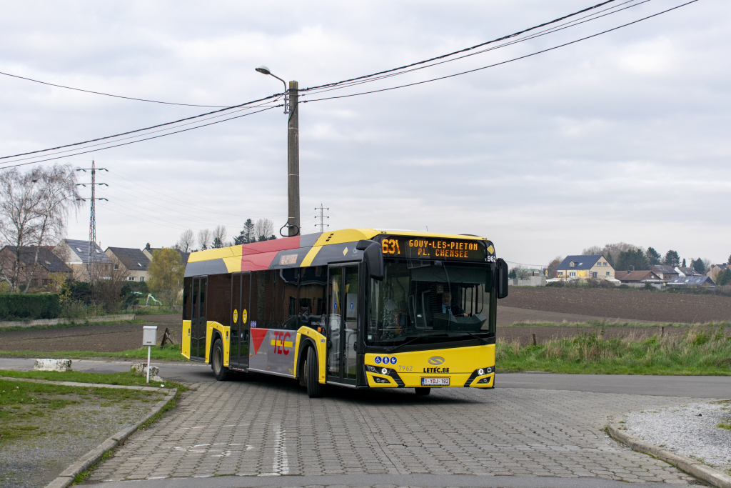 Charleroi, Solaris Urbino IV 12 hybrid # 7962