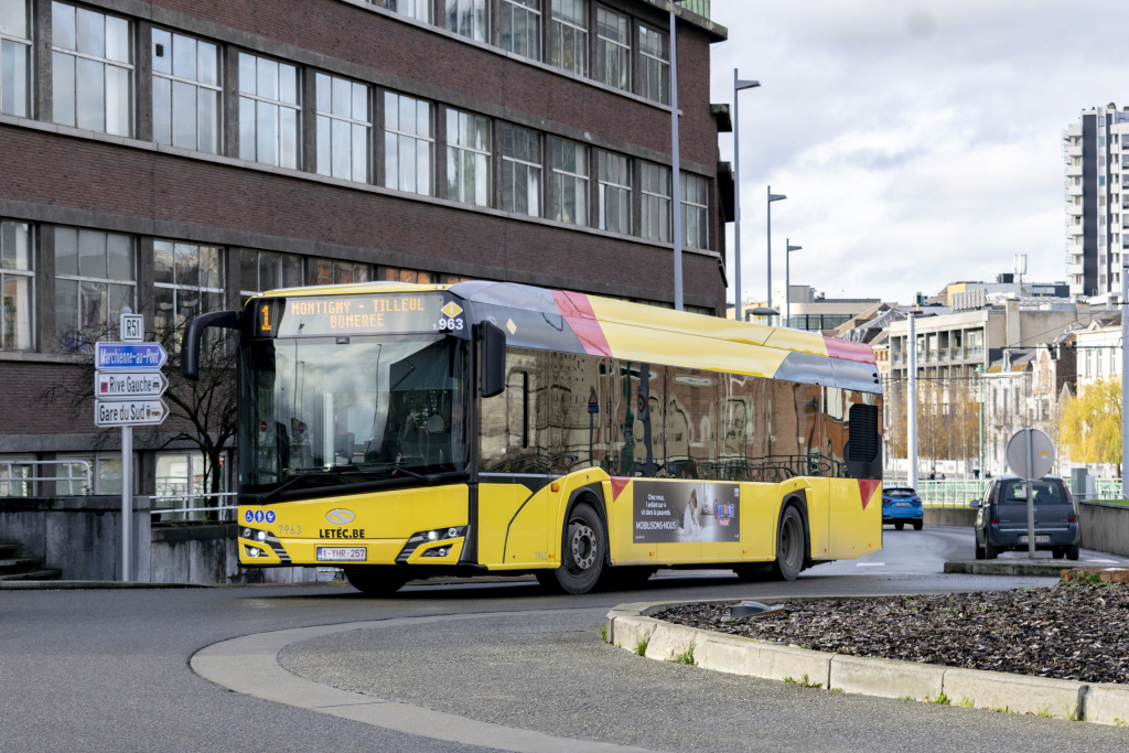Charleroi, Solaris Urbino IV 12 hybrid # 7963