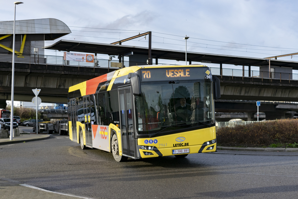 Charleroi, Solaris Urbino IV 12 hybrid № 7961