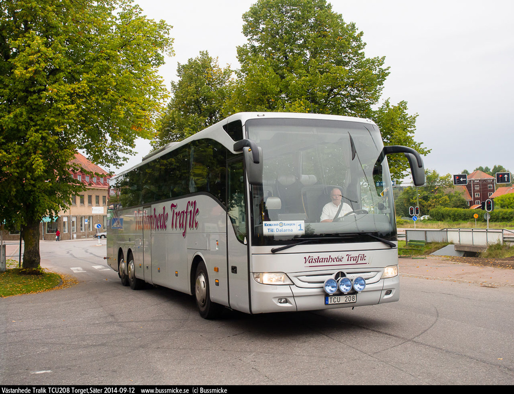 Borlänge, Mercedes-Benz Tourismo 16RHD-II M/3 # TCU 208