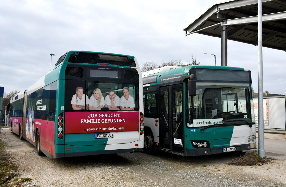 Esslingen am Neckar, Volvo 7700A nr. 503; Esslingen am Neckar, Volvo 7700A nr. 502