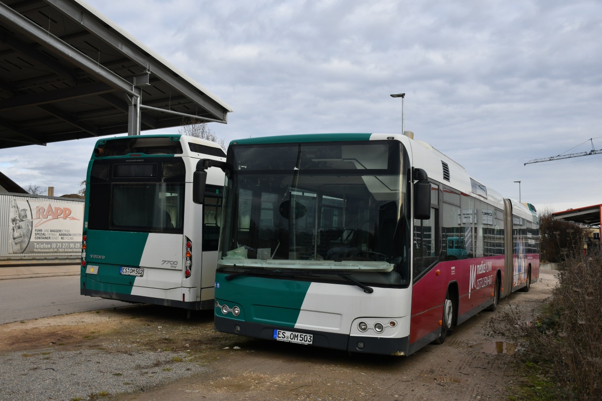 Esslingen am Neckar, Volvo 7700A No. 503; Esslingen am Neckar, Volvo 7700A No. 502