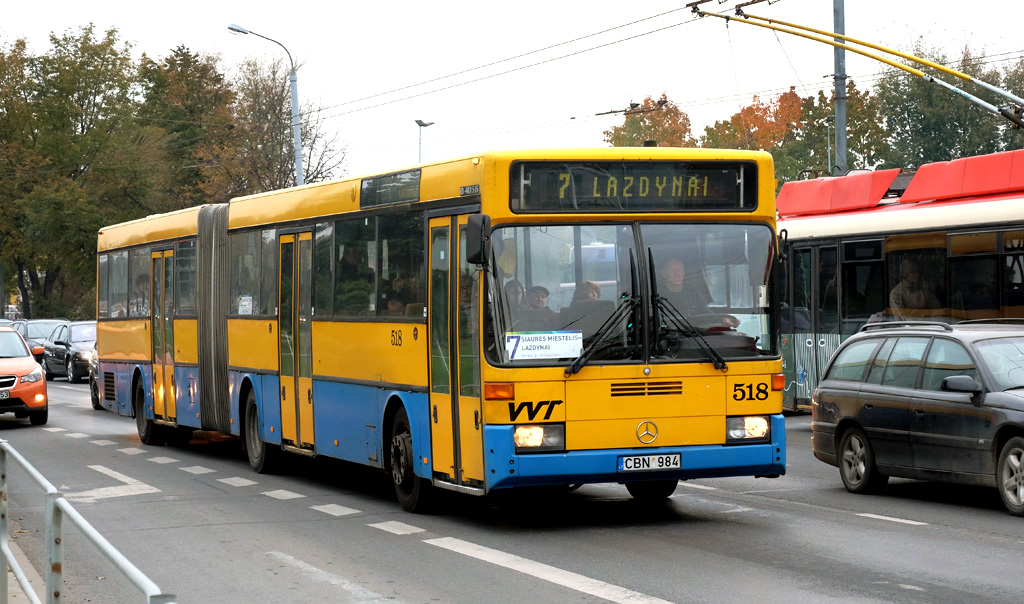 Vilnius, Mercedes-Benz O405G # 518