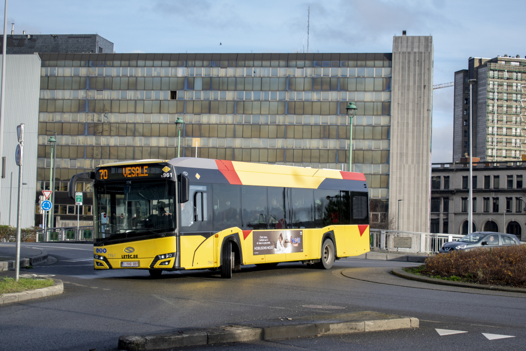 Charleroi, Solaris Urbino IV 12 hybrid # 7961