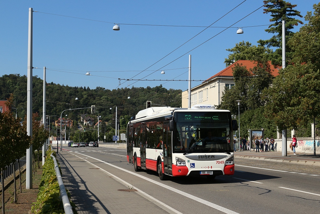 Brno, IVECO Urbanway 12M CNG nr. 7049