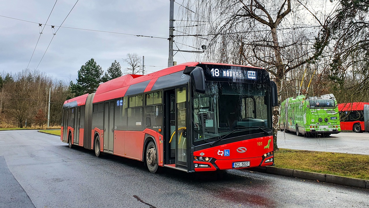 České Budějovice, Solaris Urbino IV 18 CNG № 101