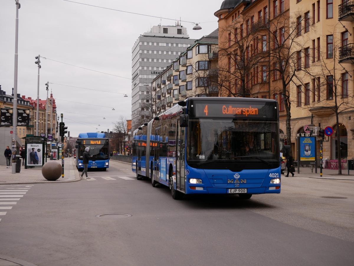 Stockholm, MAN A23 Lion's City G NG323 # 4021