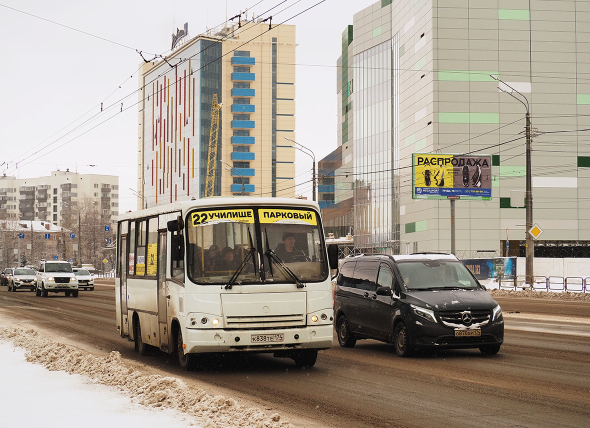 Chelyabinsk, PAZ-320402-03 (32042C) # К 838 ТЕ 174