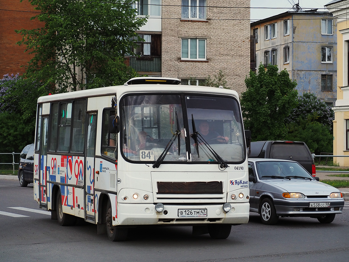 Кингисепп, ПАЗ-320402-05 (32042E, 2R) № 04190