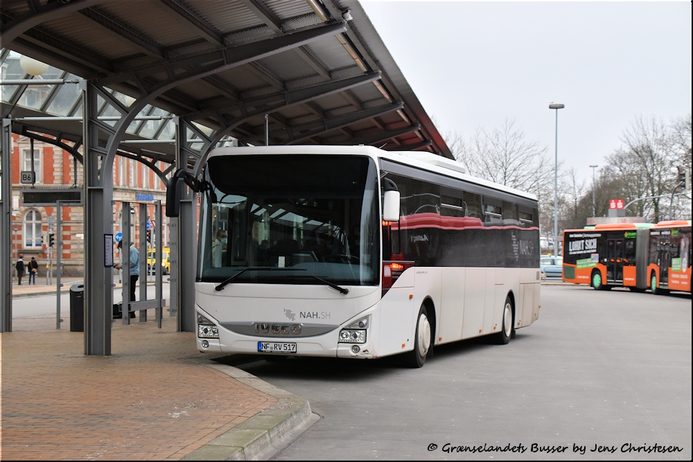 Husum (Nordfriesland), IVECO Crossway LE Line 12M # NF-RV 517