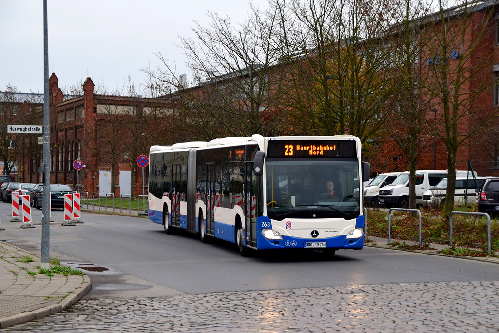 Rostock, Mercedes-Benz Citaro C2 G № 263