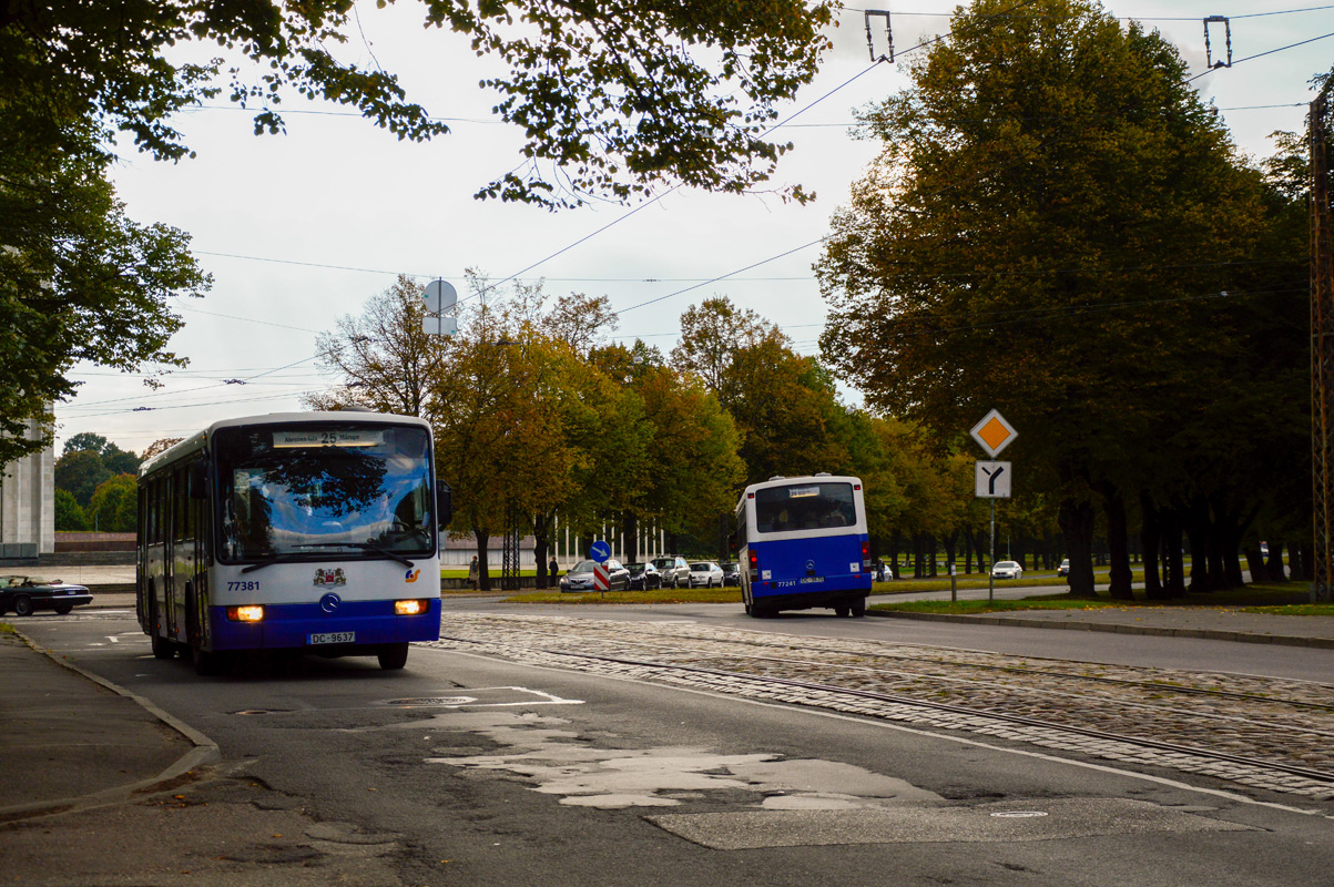 Riga, Mercedes-Benz O345 nr. 77381