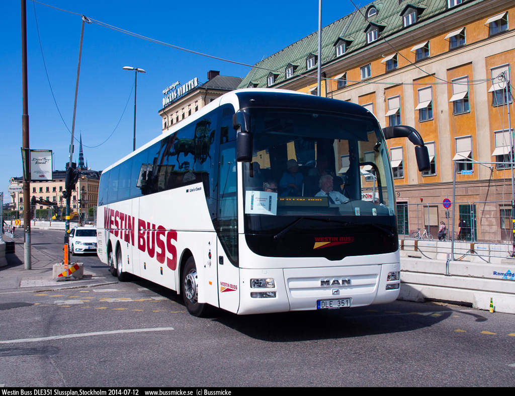 Стокгольм, MAN R08 Lion's Coach L RHC484 № DLE 351
