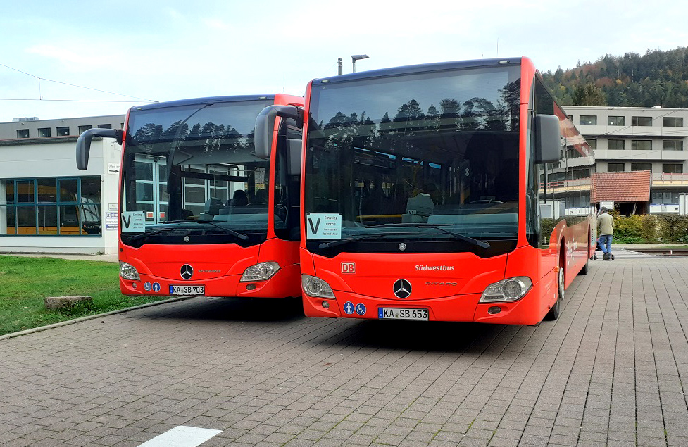 Karlsruhe, Mercedes-Benz Citaro C2 Ü # KA-SB 703; Karlsruhe, Mercedes-Benz Citaro C2 Ü # KA-SB 653