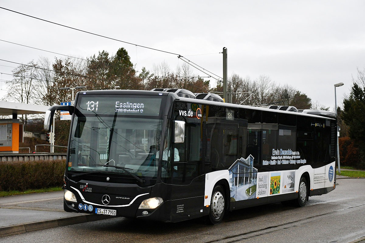 Esslingen am Neckar, Mercedes-Benz Citaro C2 # ES-ST 7901