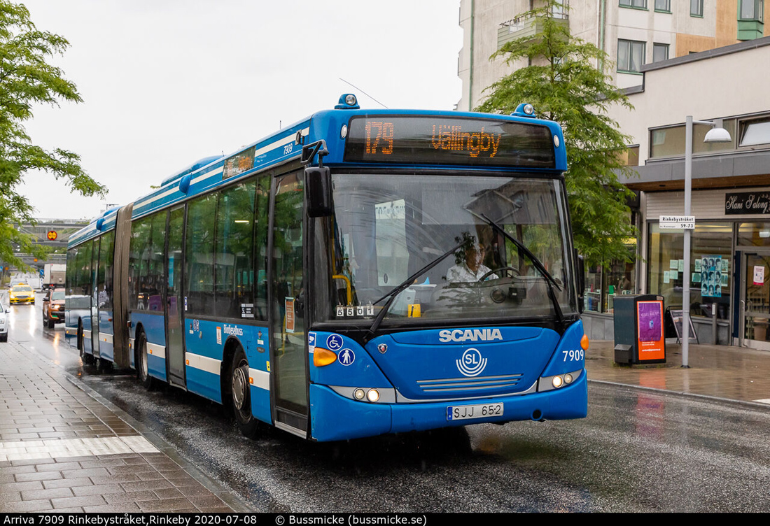 Стокгольм, Scania OmniLink CK280UA 6x2/2LB № 7909