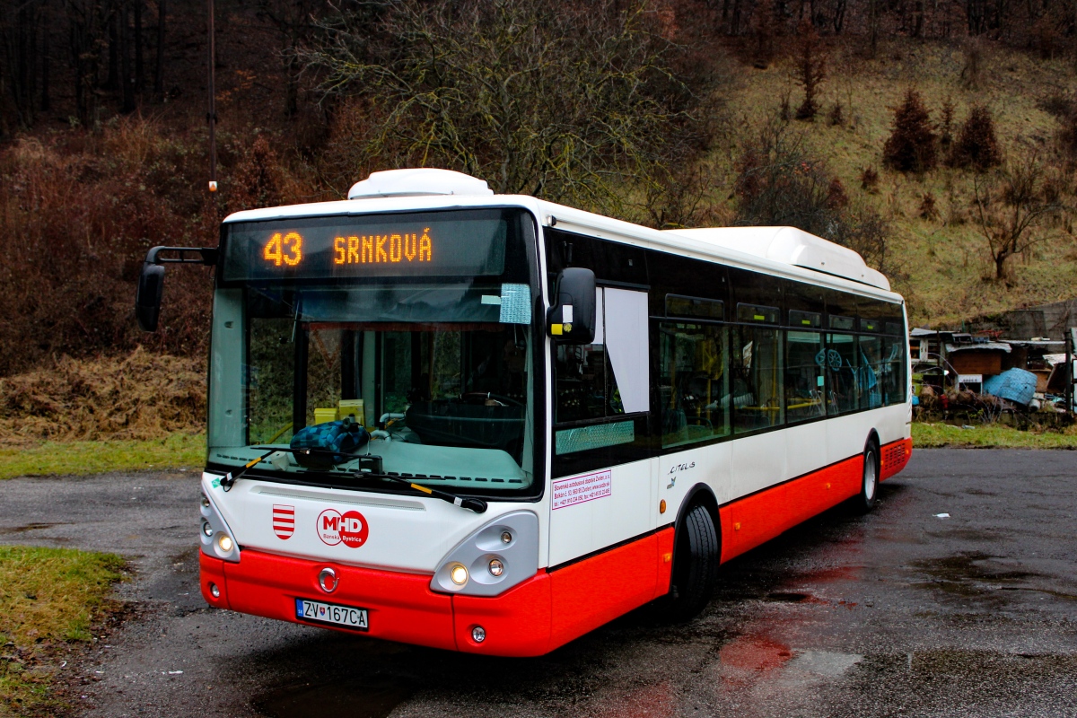 Banská Bystrica, Irisbus Citelis 12M CNG No. ZV-167CA