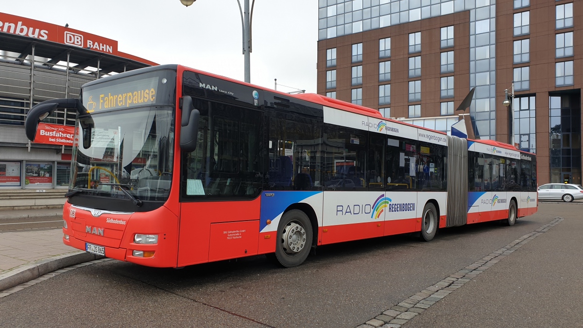 Freiburg im Breisgau, MAN A23 Lion's City G NG363 # FR-JS 865