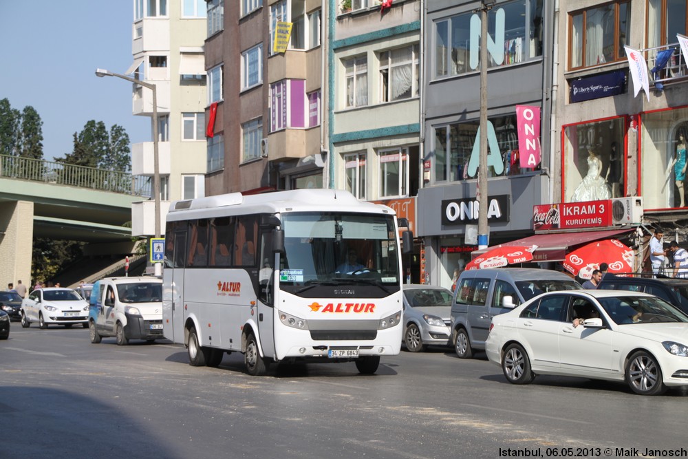 Istanbul, Otokar Sultan 145S # 34 ZP 6843