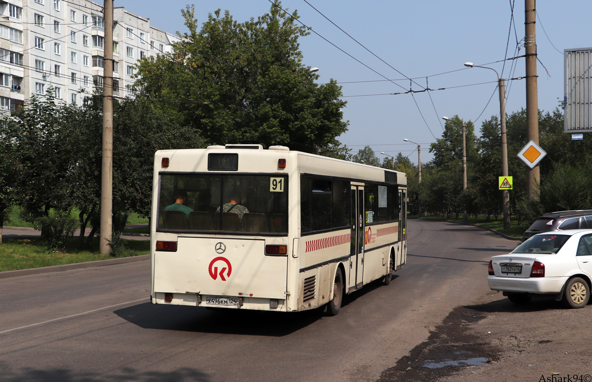 Krasnoyarsk, Mercedes-Benz O405 # Х 496 КМ 124