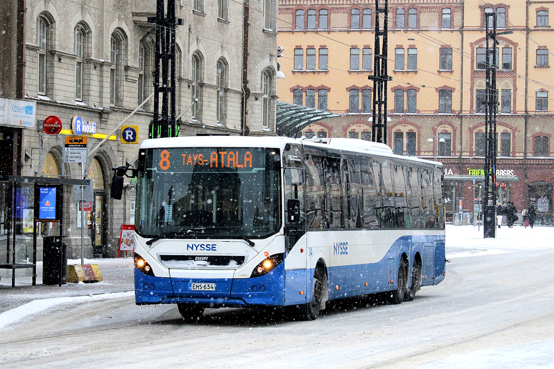 Tampere, Volvo 8900LE nr. 34