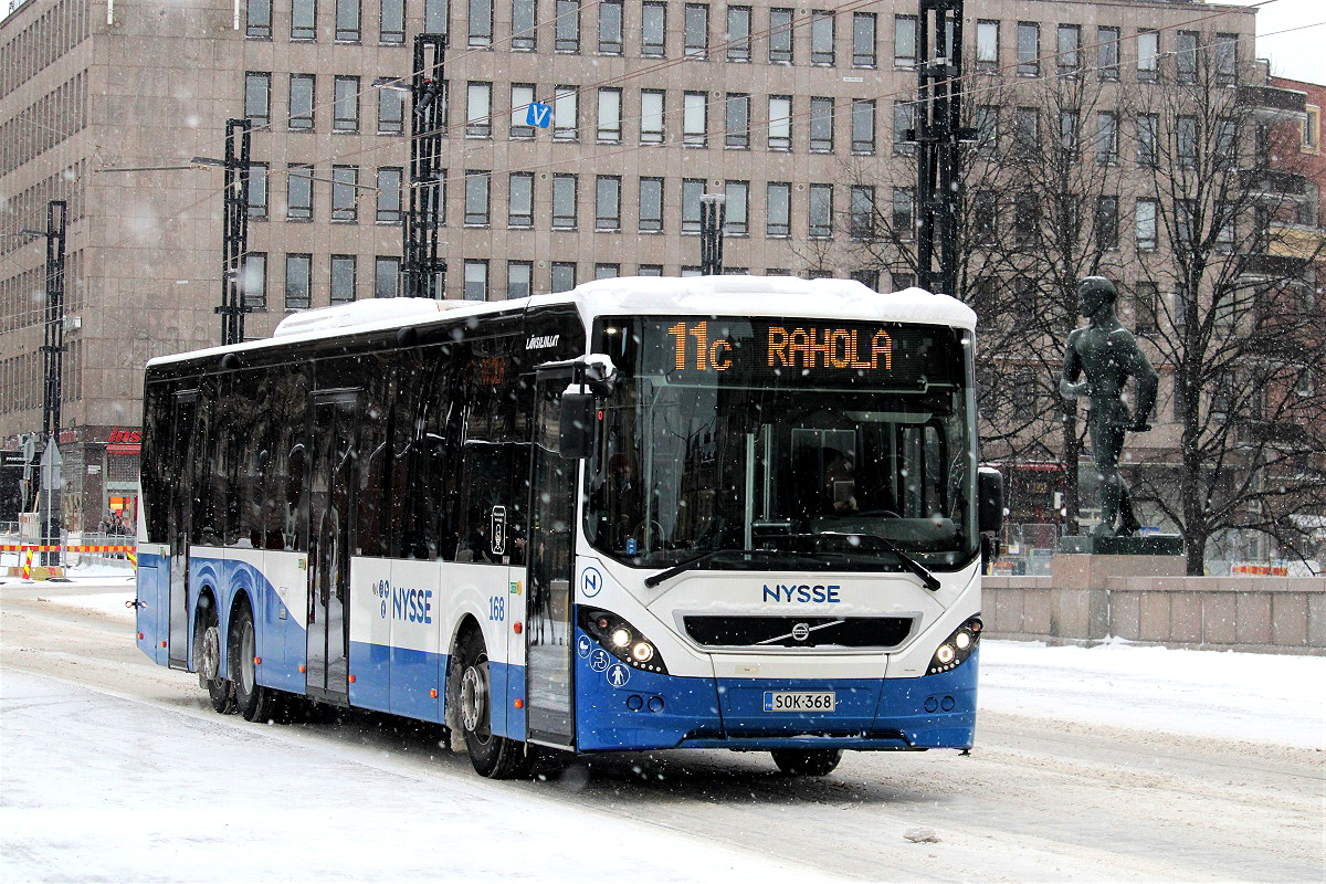 Tampere, Volvo 8900LE №: 168