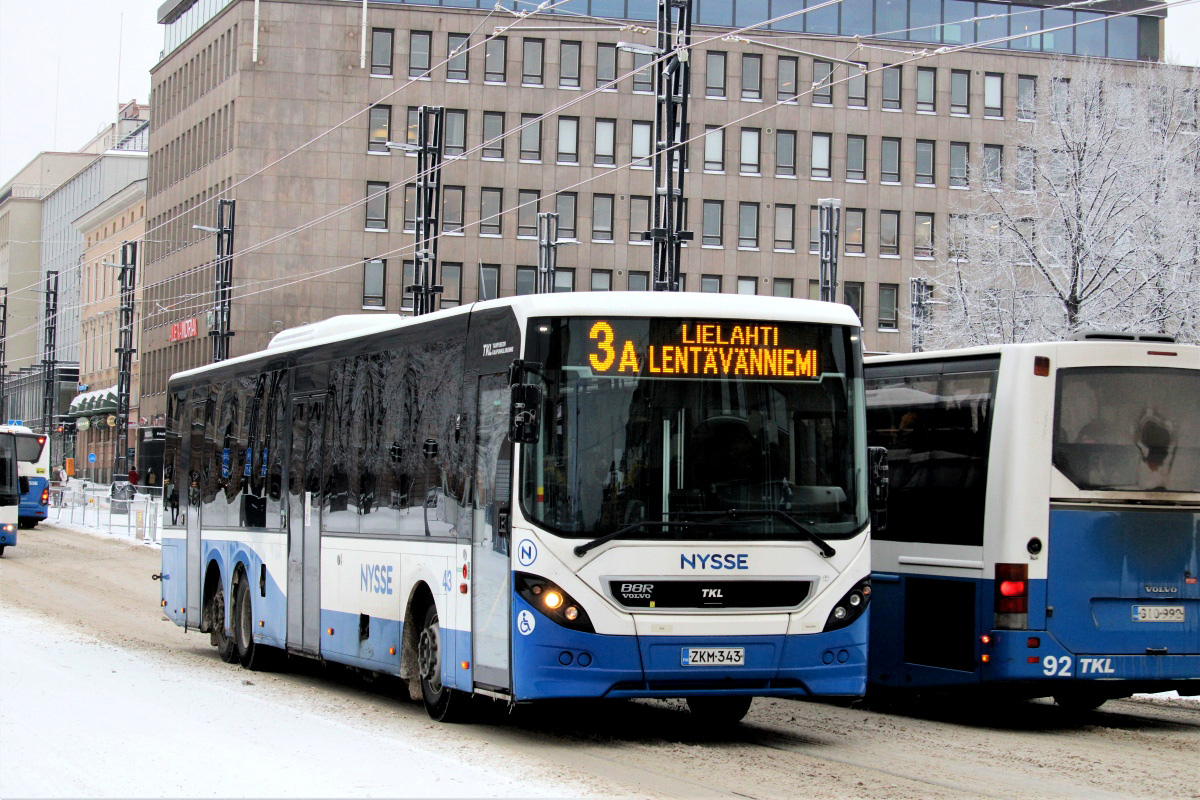Tampere, Volvo 8900LE č. 43