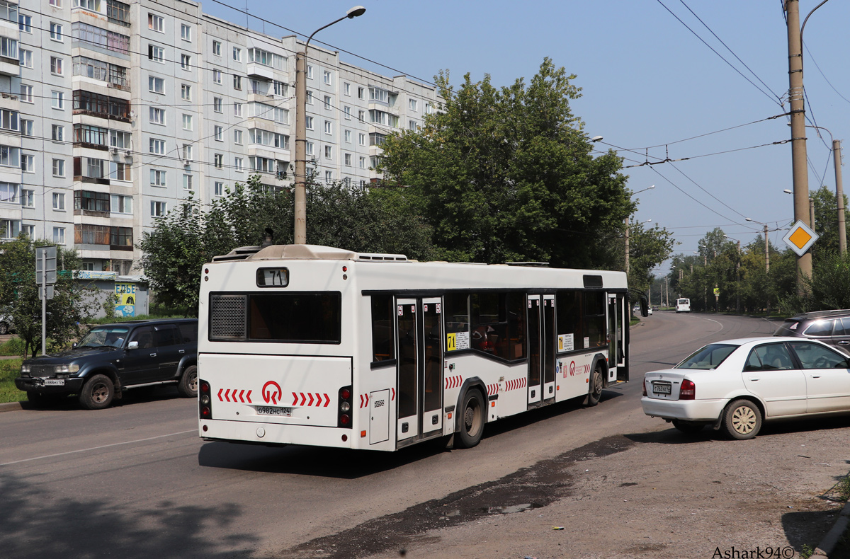 Krasnoyarsk, MAZ-103.469 № О 982 НС 124