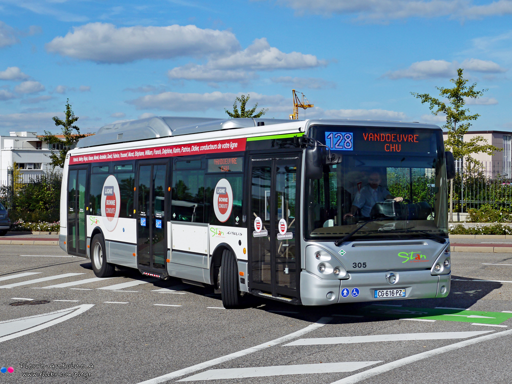 Нанси, Irisbus Citelis 12M CNG № 305