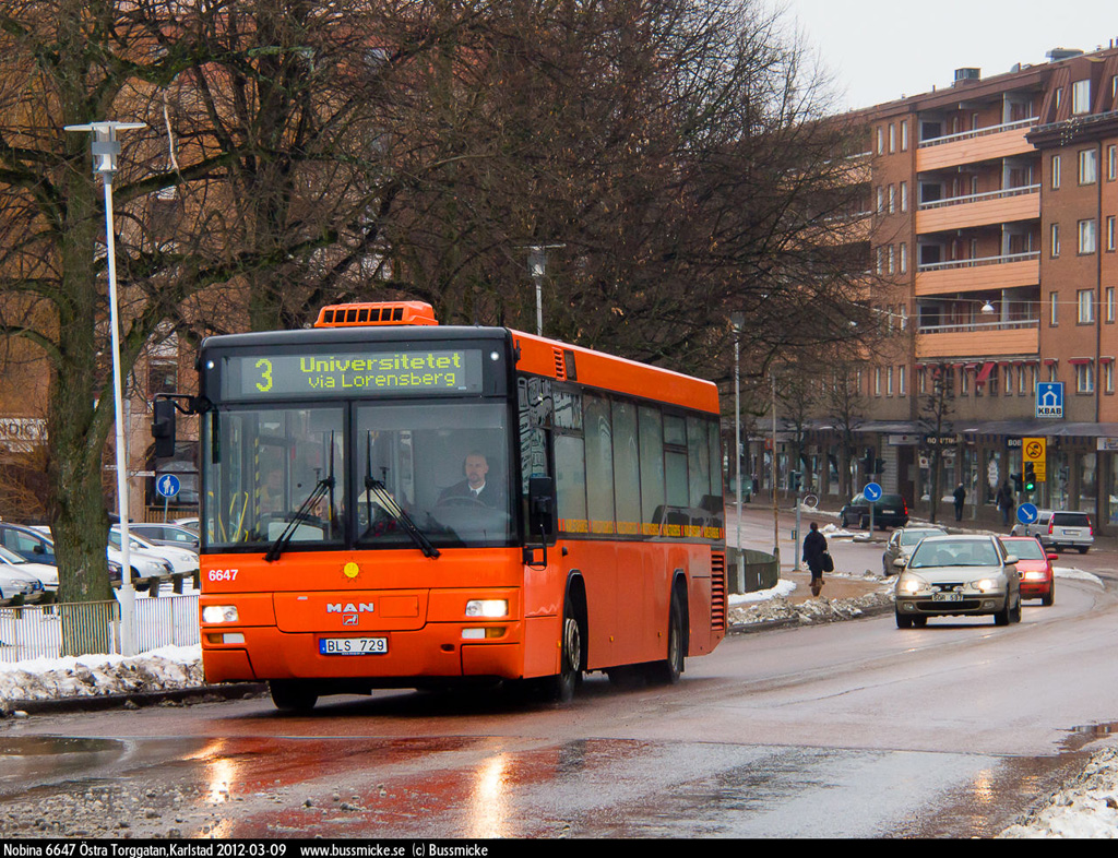 Karlstad, MAN A78 Lion's City T EL263 # 6647